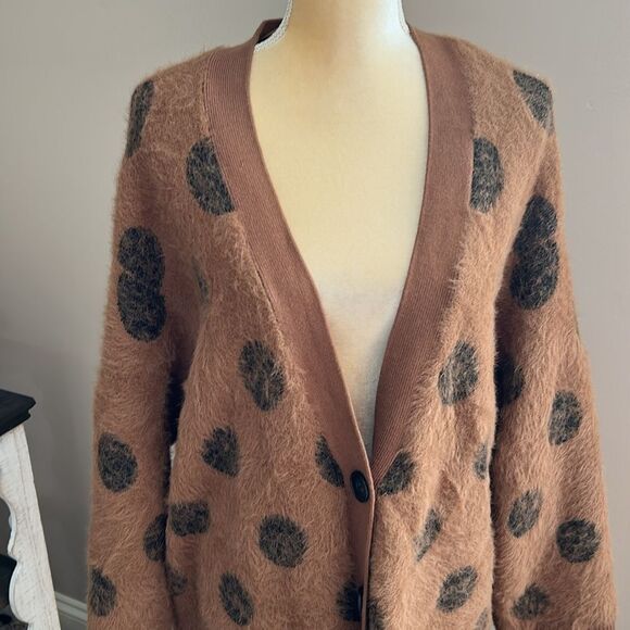 EUC Ade Samuel for INC Fuzzy Cardigan sweater (size XXXL) - Picture 5 of 8